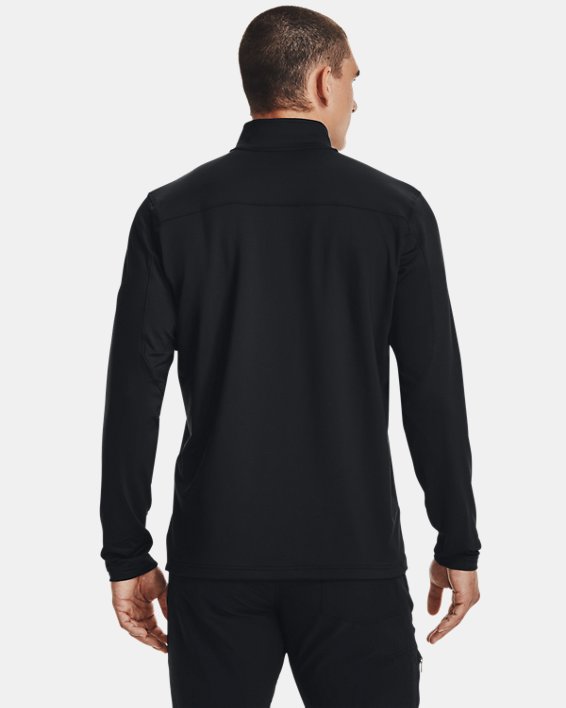 Camiseta con cremallera de ¼ UA Lightweight para hombre, Black, pdpMainDesktop image number 1
